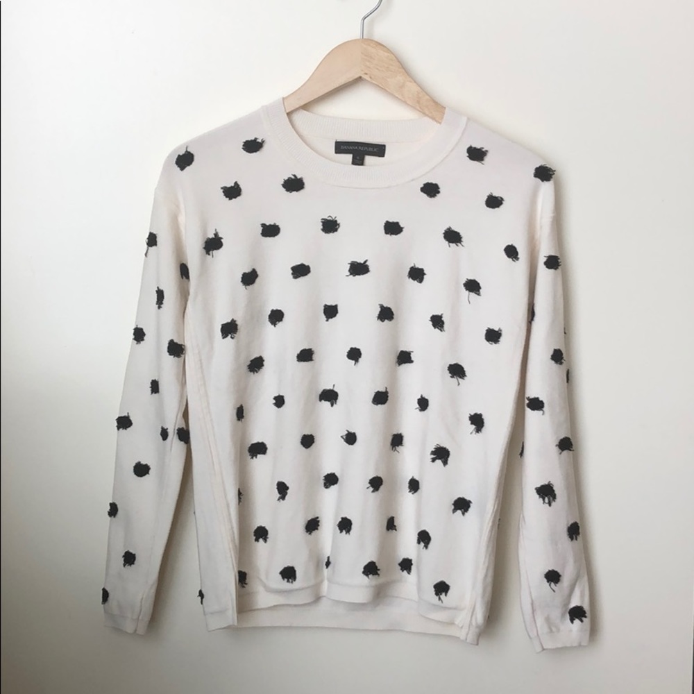 Banana Republic pompom sweater - Picture 1 of 5